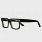 CUTLER AND GROSS 1386-05-52MM OLIVEGREEN.ACETATEOPTICALGLASSES